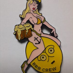 BBB Crew Enamel Pin.